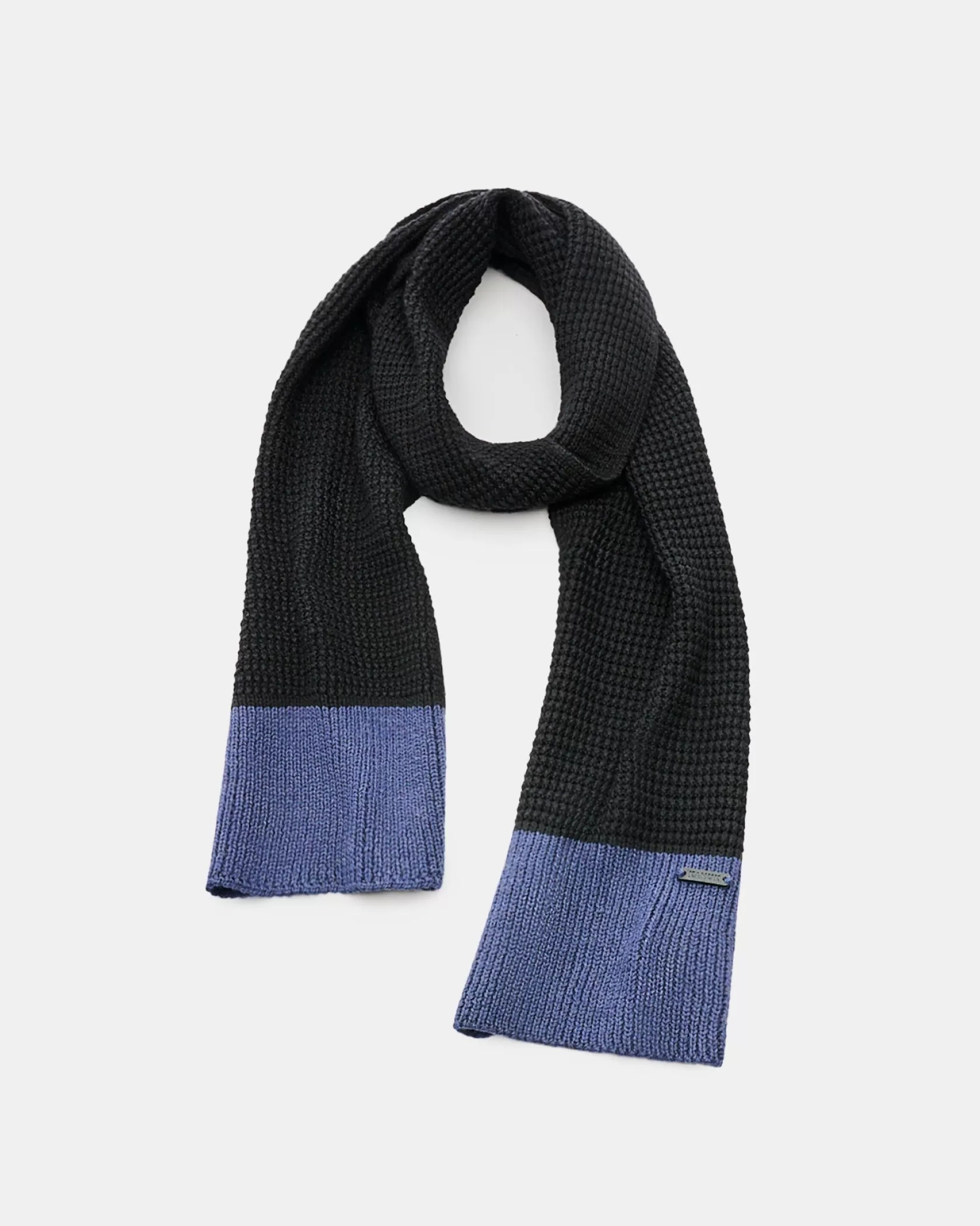 Slouchy Scarf -Black/Marine Blue>Kanuk Discount
